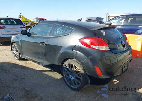 2013 Hyundai Veloster Base W/Black из США, поврежденный, VIN KMHTC6ADXDU108497